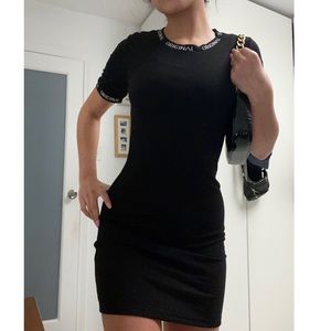 BLACK MINI DRESS